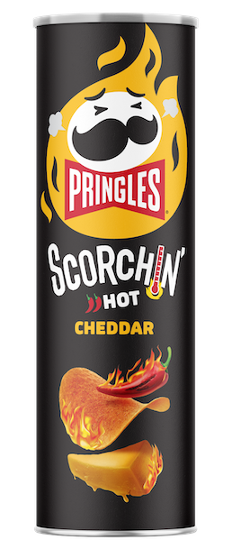 Pringles® Scorchin’ Cheddar Crisps
