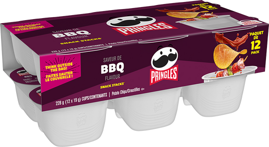 Pringles® Snack Stacks BBQ Crisps
