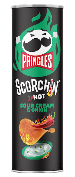 Pringles® Scorchin' Sour Cream & Onion Crisps