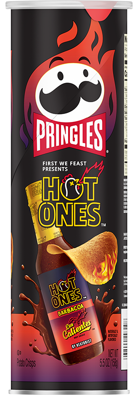 Pringles® Hot Ones™ Los Calientes™ Barbacoa