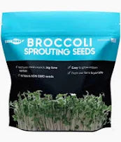 Broccoli Sprouting Seeds | Grown in USA | NON GMO | from our Farm to your table (1 POUND)