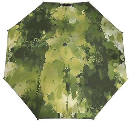 Wnagsb Bold Olive Tie68 Windproof Umbrella, Small Umbrellas For Rain, UV
